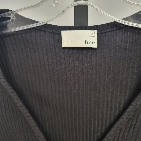 Aritzia Wilfred Free Rocio Ribbed  Dress - Picture 5 of 6